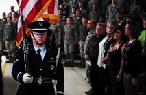 MINOT AIR FORCE BASE, N.D. -- Chief Master Sgt. Curtis W. Van Rees, 91st Security Forces Group security forces manager, retired March 29 from duty here. He was the focal point and mentor for developing leadership and professionalism in the enlisted ranks through guidance and training in all facets of military bearing, behavior, and justice. As a Career-long security forces member, Chief Van Rees held numerous leadership positions within security forces. (U.S. Air Force photos/Airman 1st Class Kristoffer Kaubisch)