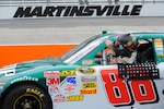 Dale Earnhardt Jr., driver of the No. 88 AMP Energy/National Guard Chevrolet, started 22nd and finished sixth in Sunday's race at Martinsville Speedway, Va. Earnhardt led five times for 146 laps.