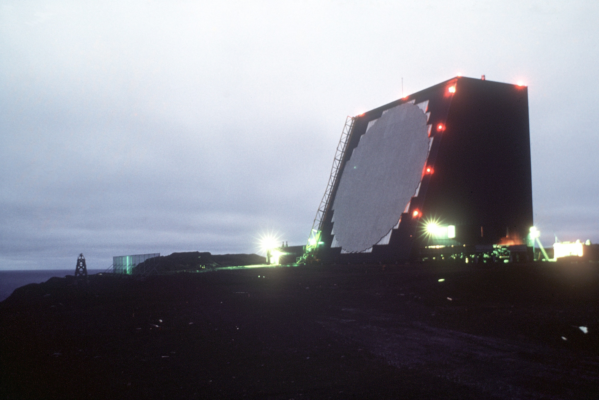 The 21st Operations Group assumed the Cobra Dane Radar mission at Eareckson Air Station, Shemya Island, Alaska, April 1. Eareckson AS is located on the western tip of Alaska's Aleutian islands. The radar has the ability to detect objects about 2,000 miles away, and provides data for the Space Surveillance Network and the Ballistic Missile Defense System. Cobra Dane will continue to be operated by a contract workforce, and no military personnel will be assigned to the unit at Eareckson AS. (U.S. Air Force photo)