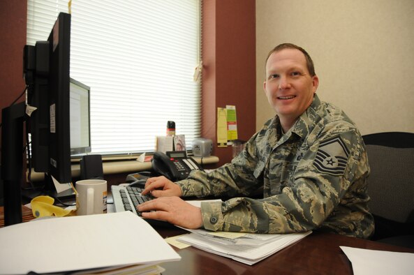 SMSgt. David Culwell, March 2013 Warrior of the Month.