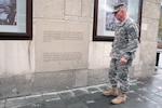 LTG H Steven Blum, the chief of the National Guard Bureau, on April 10, 2008, pauses to reflect at the Sarajevo street corner where on June 28, 1914, Gavrilo Princip assassinated the heir to the Austro-Hungarian throne, the Archduke Franz Ferdinand, considered the event that precipitated World War I, resulting in about 20 million deaths. In the aftermath of the death of Marshall (Josip Broz) Tito and the collapse of the former Yugoslavia, the Balkans were again plunged into violence in the 1990s that was ended by NATO intervention. The National Guard has contributed to the Balkan peace enforcement mission for nearly a decade and in Sarajevo military leaders of Bosnia and Herzegovina say they would like to use the National Guard as one of the models for their armed forces.