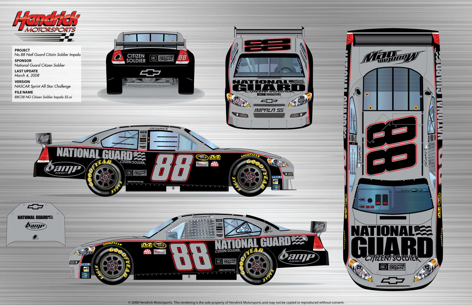 Earnhardt To Drive Citizen Soldier Car At All Star Race