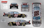 The No. 88 National Guard car, rendered here, will have a special "3 Doors Down" "Citizen Soldier" paint scheme when Dale Earnhardt Jr. and his team compete at NASCAR's Sprint Cup All Star Race May 17 in Charlotte, N.C.