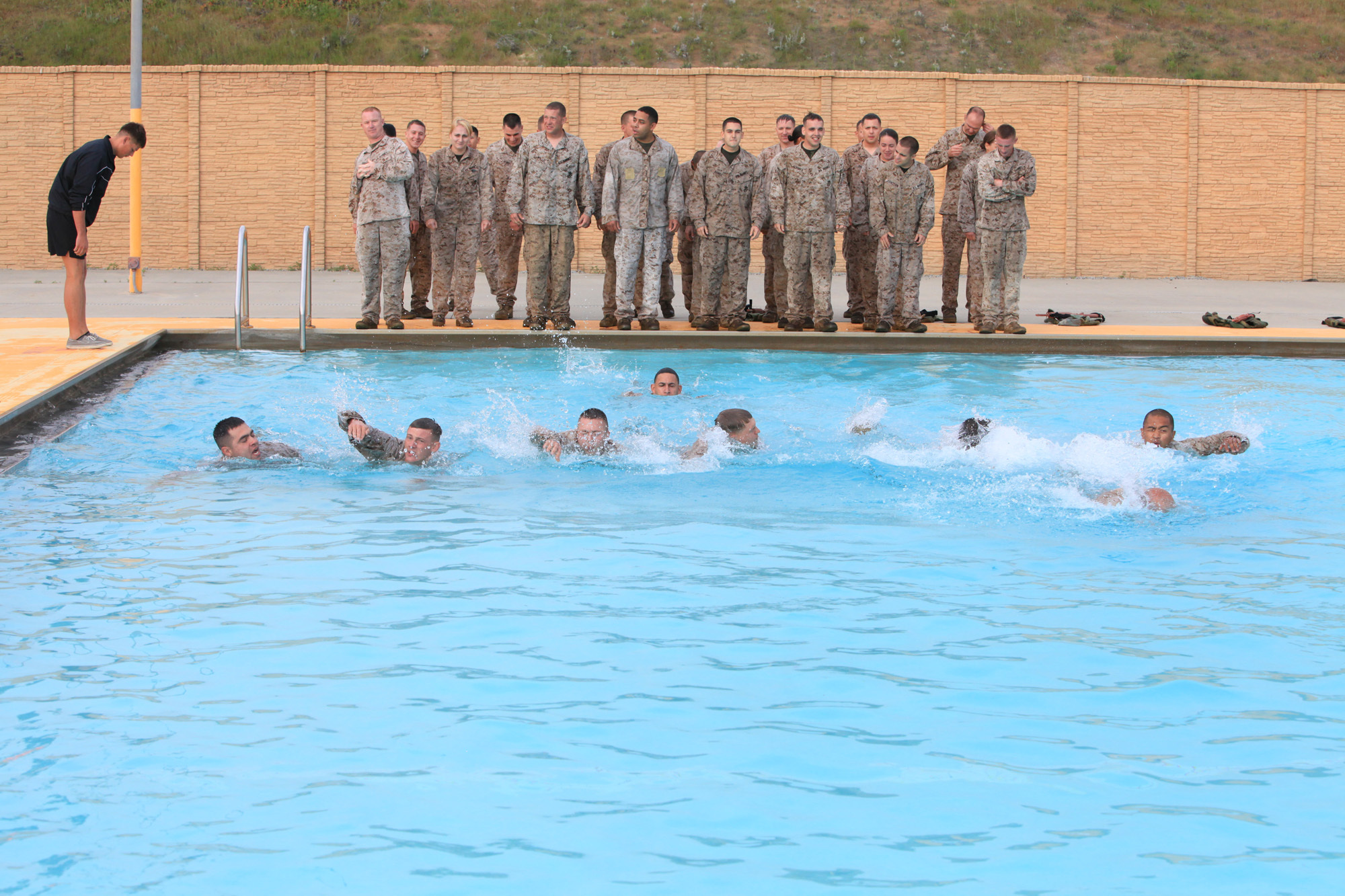 Every Marine a qualified swimmer > I Marine Expeditionary Force > News