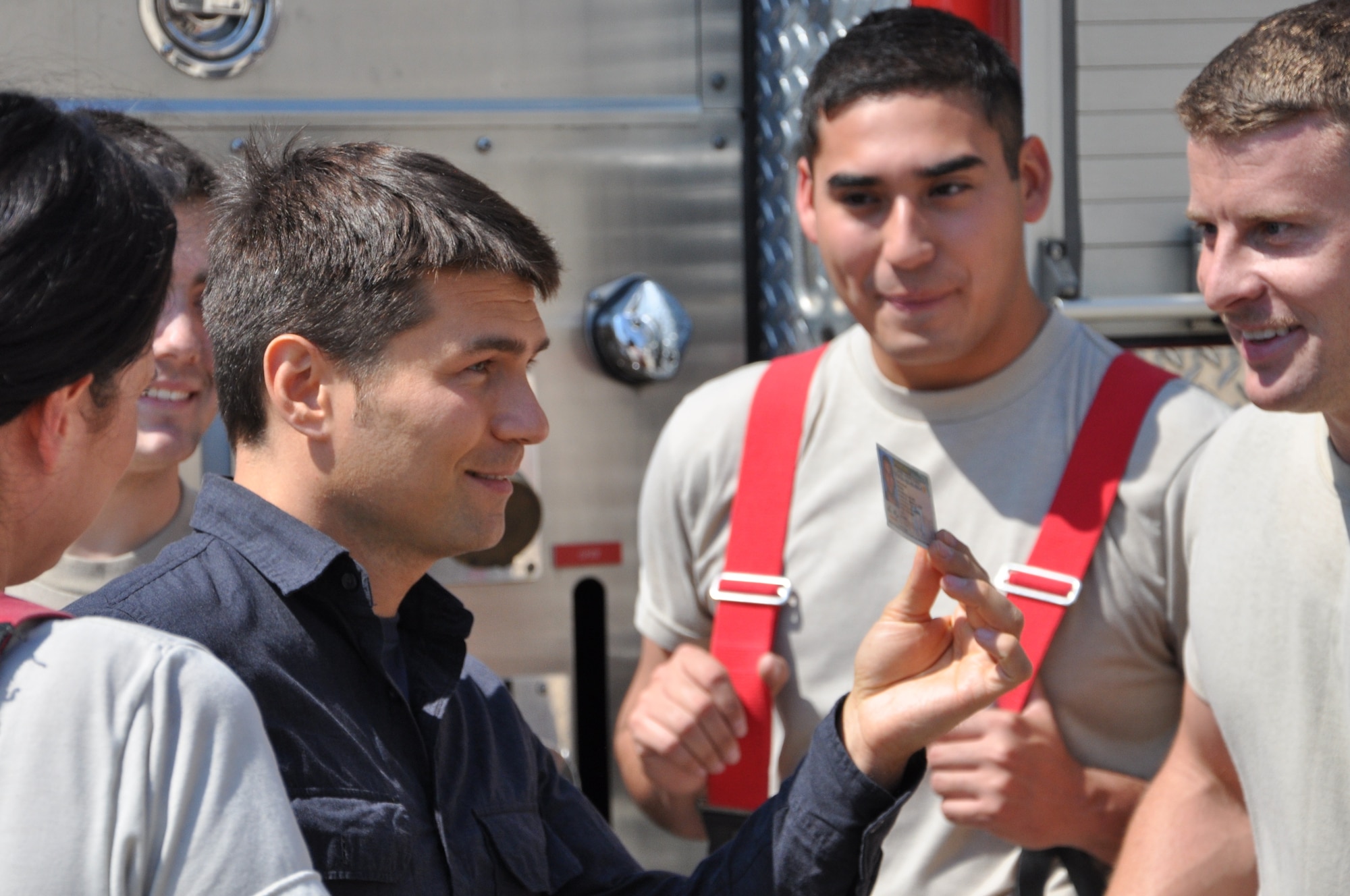 The Travel Channel’s street magician, JB Benn, visited Tyndall Air Force Base on March 29. He and his crew were filming for their TV show “Magic Man,” which focuses on Mr. Benn stunning the average by stander on the street with his magic.