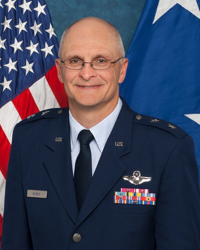 Maj. Gen. Arnold W. Bunch Jr., Air Force Test Center commander. (U.S. Air Force photo) 