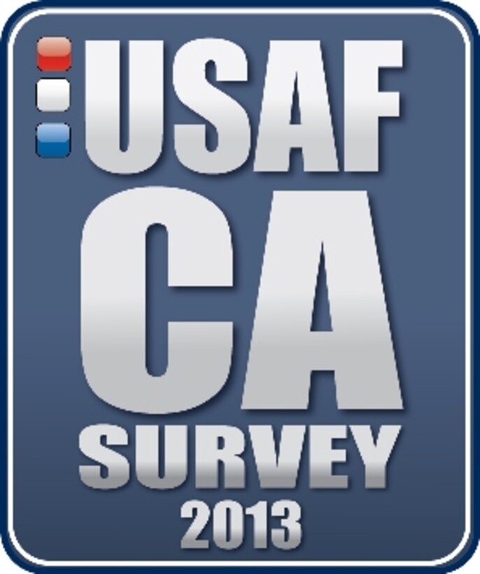 The Air Force officially launched the 2013 Community Assessment Survey that will run through May 31. A small portion of the wing's active duty, civilians and spouses will be invited to complete the survey by email or postcard.