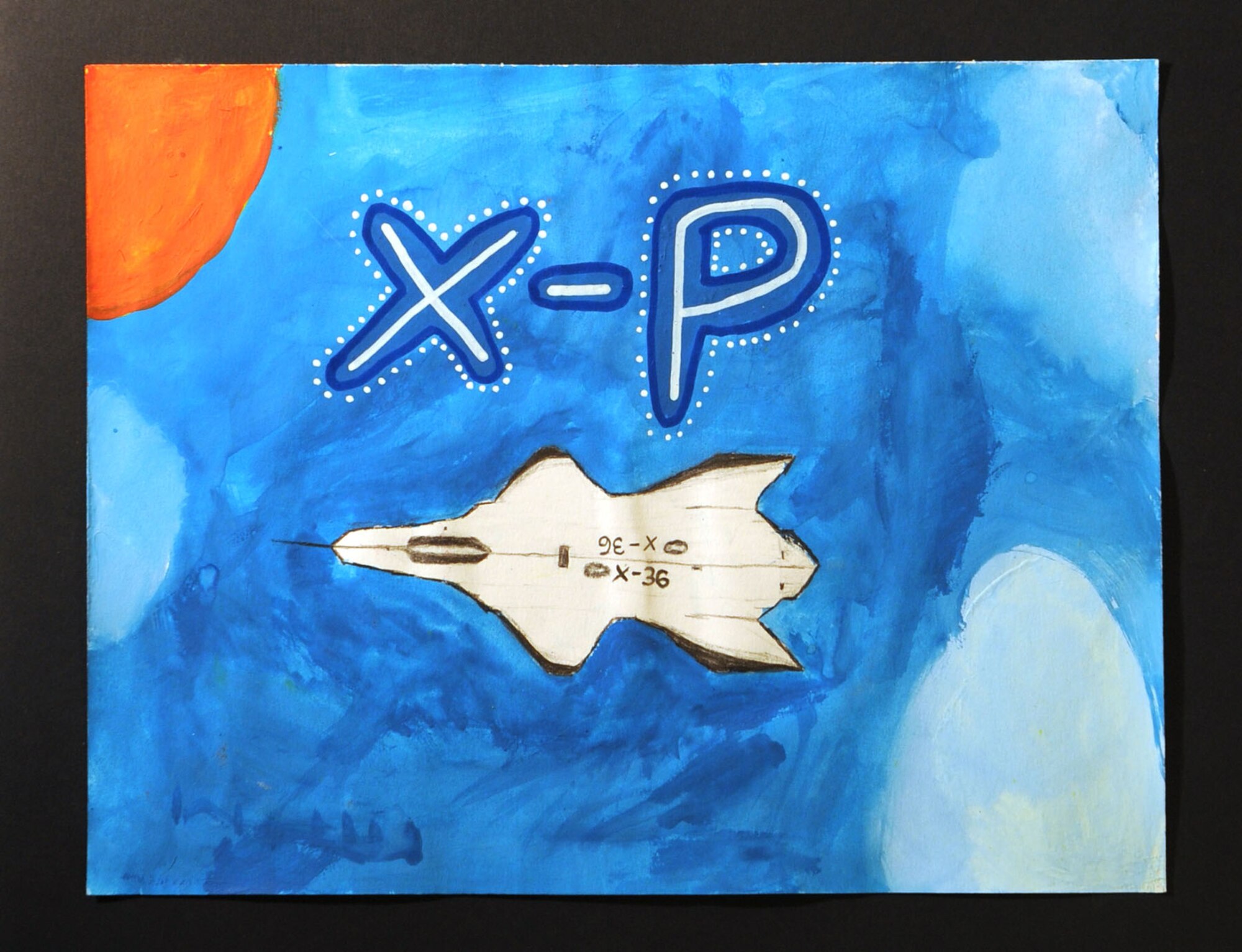 Sarah Sizer, Cedarville Middle School, placed second in the Special Needs Grades K-6 category for the 2013 Student Aviation Art Competition.