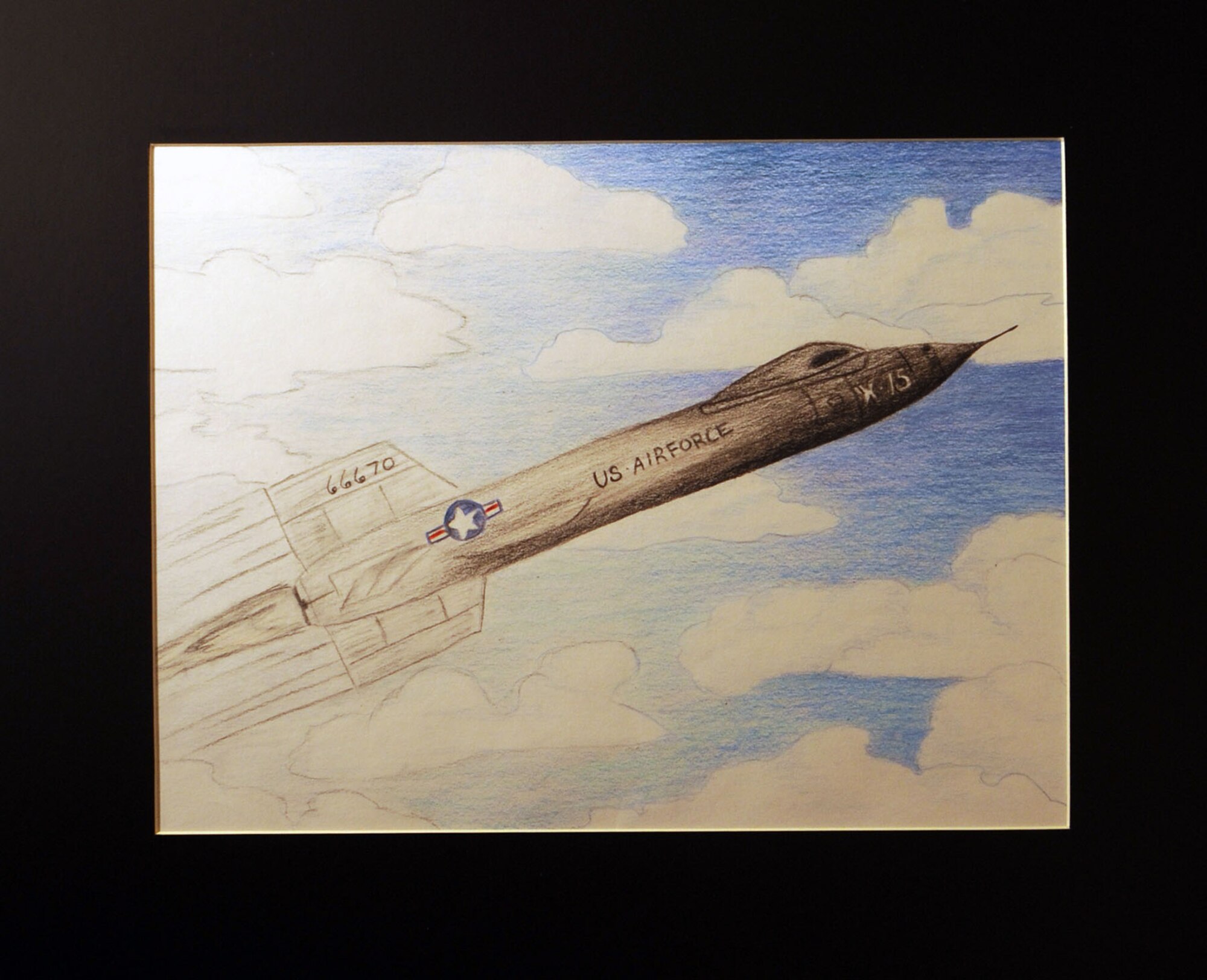 Danielle Spanbauer, St. Brigid School, placed first in the Grades 7-9 category for the 2013 Student Aviation Art Competition.