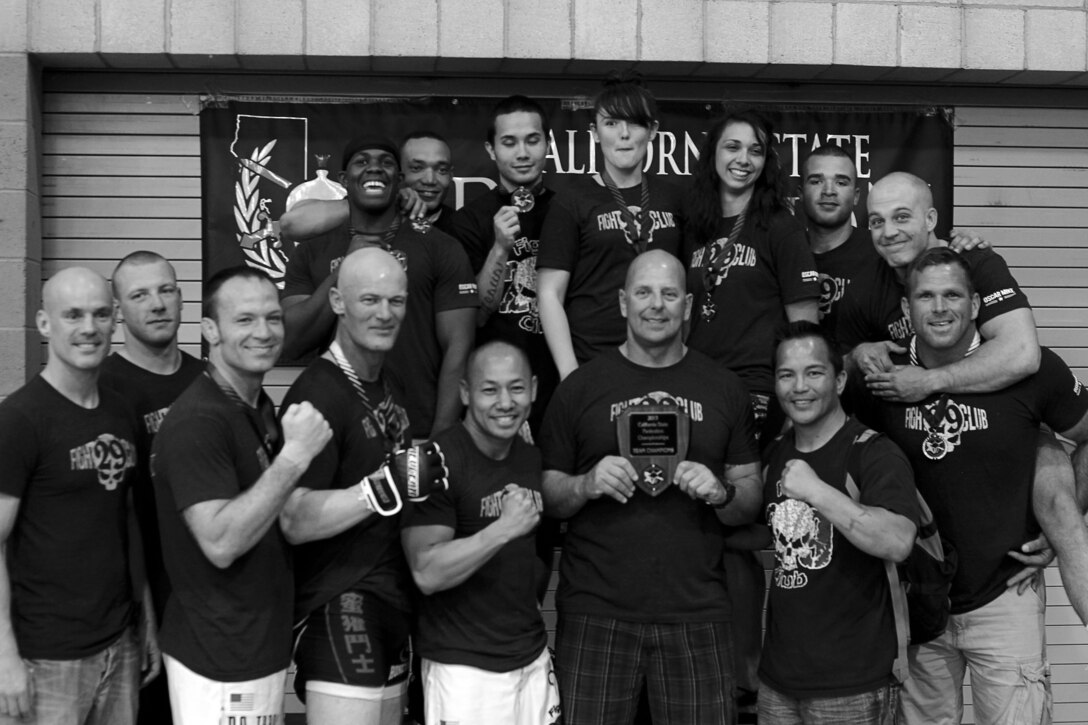 Mark Geletko and the Fight Club 29 team won eight medals at the California State Pankration Championship held at Marine Corps Base Camp Pendleton, Calif., March 30, 2013.