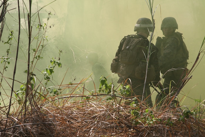 Armed Forces of the Philippines and U.S. Marines practice engaging the enemy during convoy operations training April 7 at Camp O'Donnell, Philippines, as part of exercise Balikatan 2013. "The Philippine Marines are very humble and welcoming people which made training with them a very positive experience," said U.S. Marine Lance Cpl. Adrian E. Sandoval, a supply administration clerk with Headquarters and Service Company, Combat Logistics Regiment 35, 3rd Marine Logistics Group, III Marine Expeditionary Force. "Their approachability made sharing knowledge and experience easy regardless of the language barrier." BK13 is an annual bilateral exercise in its 29th iteration, which provides a venue for AFP and U.S. military forces to develop and continue to enhance interoperability across a wide range of military actions. 