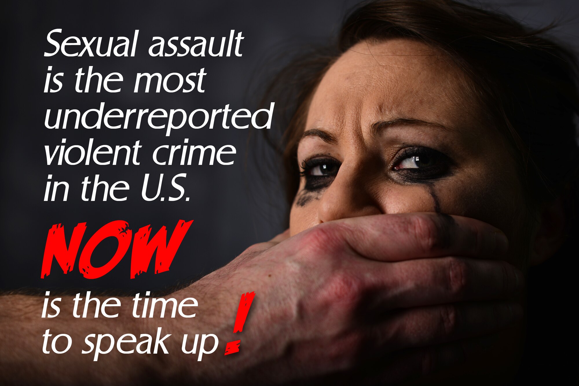 According to the fiscal year 2011 Department of Defense annual report on sexual assault in the military, victim reports per 1,000 Air Force members were at 1.6. The same report states that only 14 percent (about one in six) of the estimated 19,000 victims actually reported their attack. (U.S. Air Force photo illustration/Senior Airman Aaron-Forrest Wainwright)