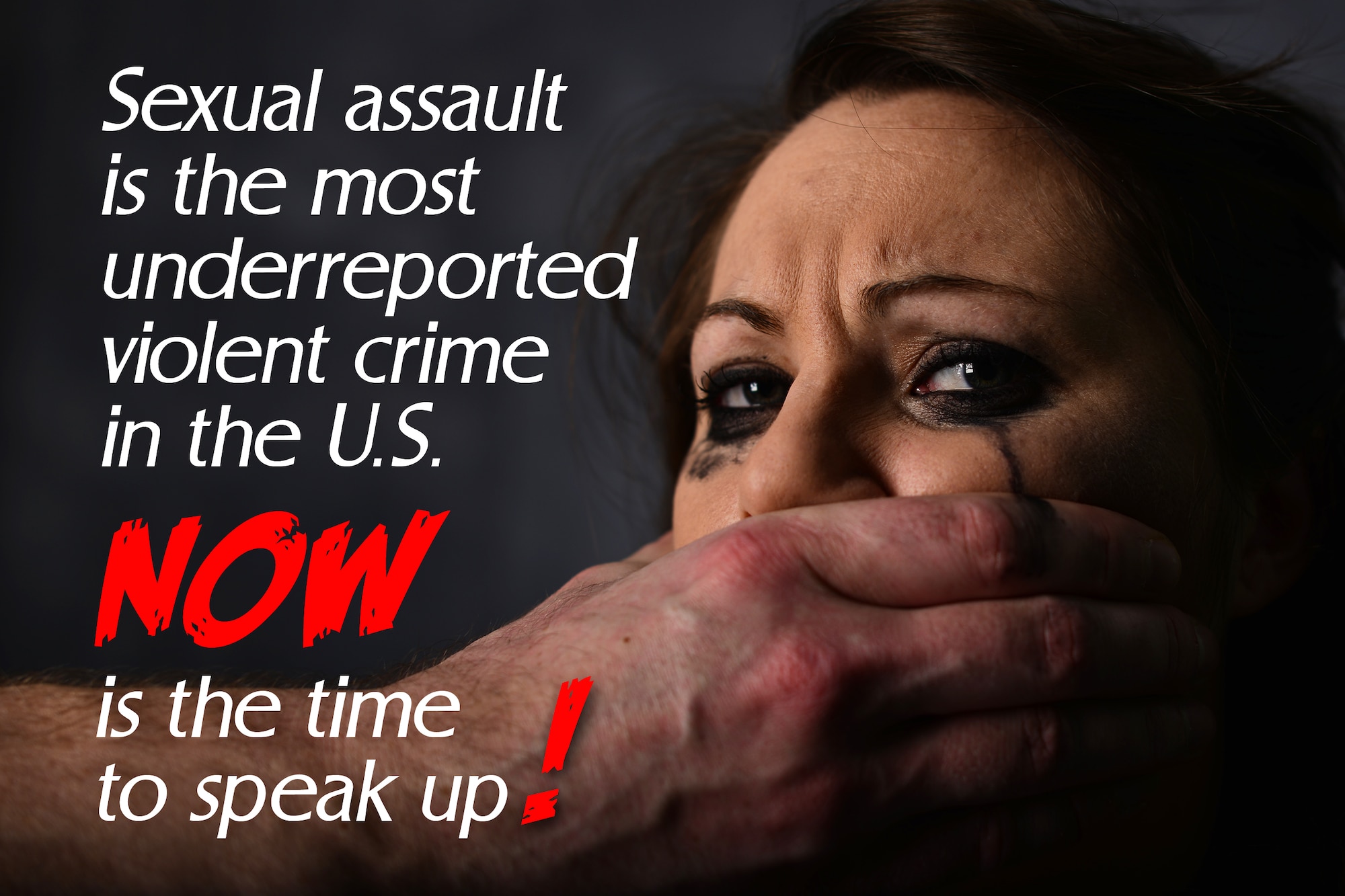 According to the fiscal year 2011 Department of Defense annual report on sexual assault in the military, victim reports per 1,000 Air Force members were at 1.6. The same report states that only 14 percent (about one in six) of the estimated 19,000 victims actually reported their attack. (U.S. Air Force photo illustration/Senior Airman Aaron-Forrest Wainwright)