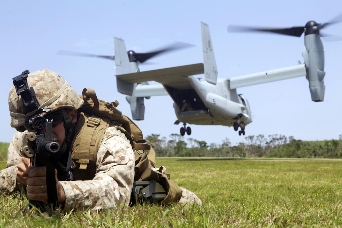 CAB, Ospreys conduct casualty evacuation training