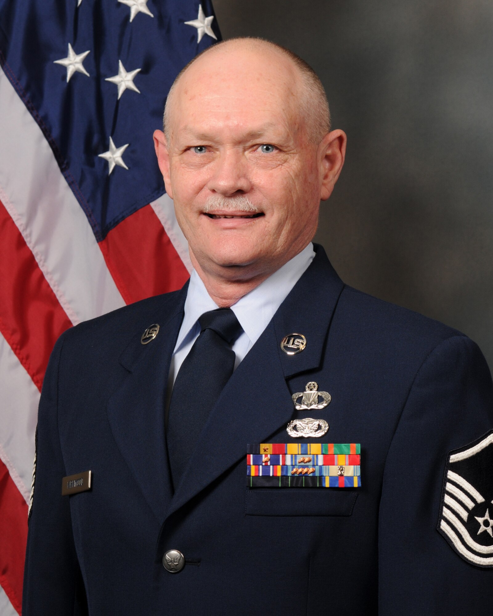 U.S. Air Force Master Sgt. Jackie Kirkwood, NCOIC Chapel Services, 307th Bomb Wing, Barksdale Air Force Base, La.  (U.S. Air Force Official Photo)
