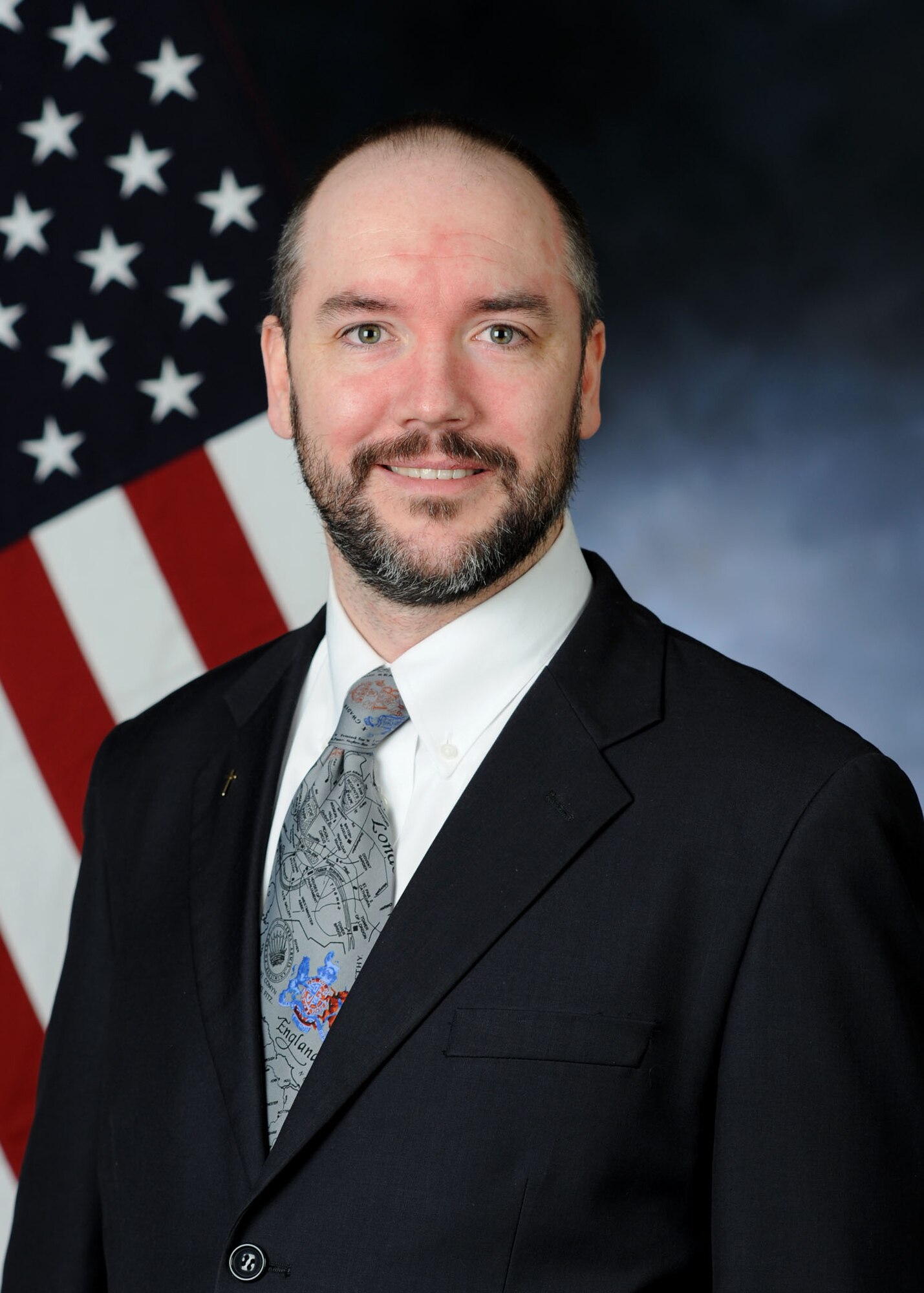 Christopher D. Kiel, 100th Air Refueling Wing Plans, Royal Air Force Mildenhall, United Kingdom, is the U.S. Air Forces in Europe and Air Forces Africa Category 2 Civilian of the Year for 2012. (U.S. Air Force photo)
