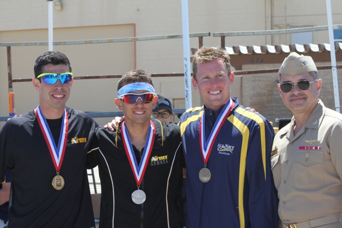 Army 1LT Nicholas Vandam (Fort Carson, CO) wins gold; Army 1LT Nicholas Sterghos (Fort Hood, TX) earns silver and Navy’s LT
JG Derek Oskutis (Naval Outlying Field Imperial Beach, CA) earns bronze.