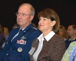 Lt. Gen. Craig McKinley, the director of the Air National Guard, and his wife, Cheryl McKinley, attend the National Guard Bureau Joint Family Program Volunteer Workshop and Youth Symposium in St. Louis, Mo., on July 21, 2008. The secretary of defense has nominated McKinley to be the next chief of the National Guard Bureau and to be the National Guard's first four-star general.