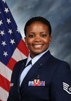 Staff Sgt. Althea Hunter was named the Grand Forks Air Force Warrior of the Week for the third week of April 2013. Hunter is a 10-year Air Force veteran and a native of Queens, N.Y. (U.S. Air Force official photo/Airman 1st Class Xavier Navarro)