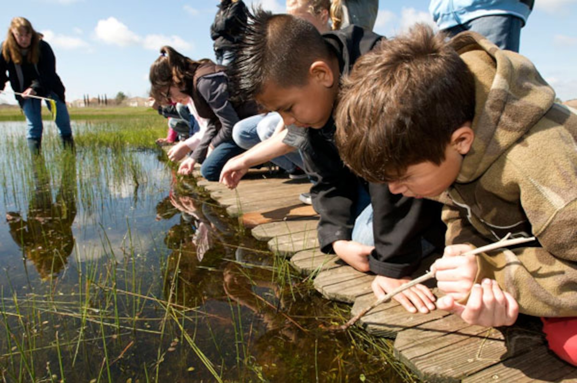Splash offers local school children a chance to step into the wild, fostering environmental awareness using Mather's rare wetland ecosystem, unique to California.