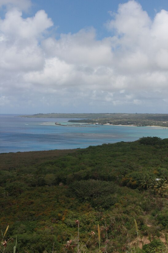An overlook area called the Limestone Forest Lookout shows the lush vegetation found on the island.  The military is currently engaged in the National Environmental Policy Act process to determine the best alternatives for proposed training on Tinian and Pagan islands, with a
final decision scheduled for release in 2016.
