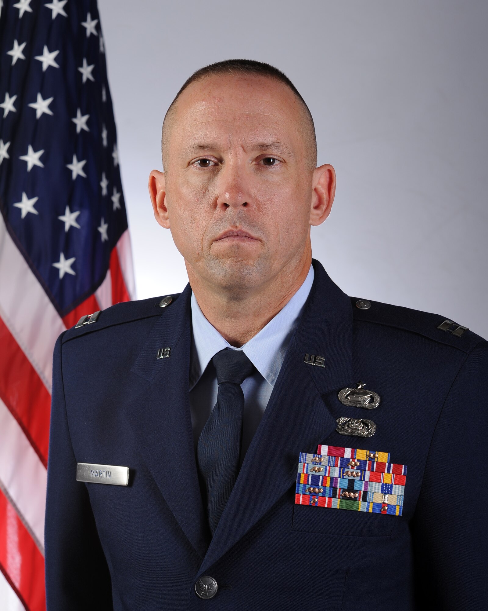Maj. Tim J. Martin, who was a captain during the award period, won Force Support Reserve Company Grade Officer of the Year. The deputy chief of staff for manpower, personnel and services recently announced the 2012 award winners for the A1 community. (U.S. Air Force photo)