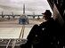 Chief Master Sgt. Tom Mason, the 919th Special Operations Wing command chief, enjoys his final ride back to base as an MC-130E Combat Talon I loadmaster after completing his and the aircraft’s last sortie. The last five Talons in the Air Force belong to the 919th SOW and are scheduled to be retired at a ceremony April 25.  They will make one final flight to the “boneyard” at Davis-Monthan Air Force Base, Ariz., by the end of the fiscal year.  (U.S. Air Force photo/Tech. Sgt. Samuel King Jr.)