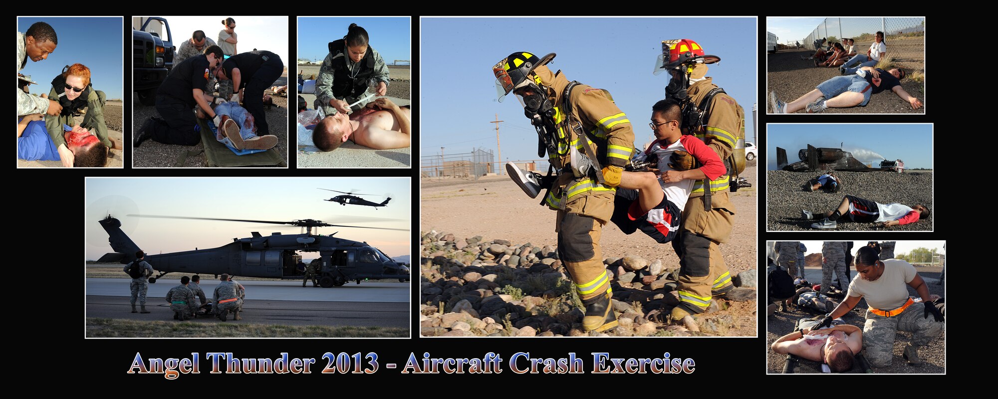 Angel Thunder 2013 provides personnel recovery and combat search and rescue training for combat aircrews, pararescue, intelligence personnel, battle managers and joint search and rescue center personnel.