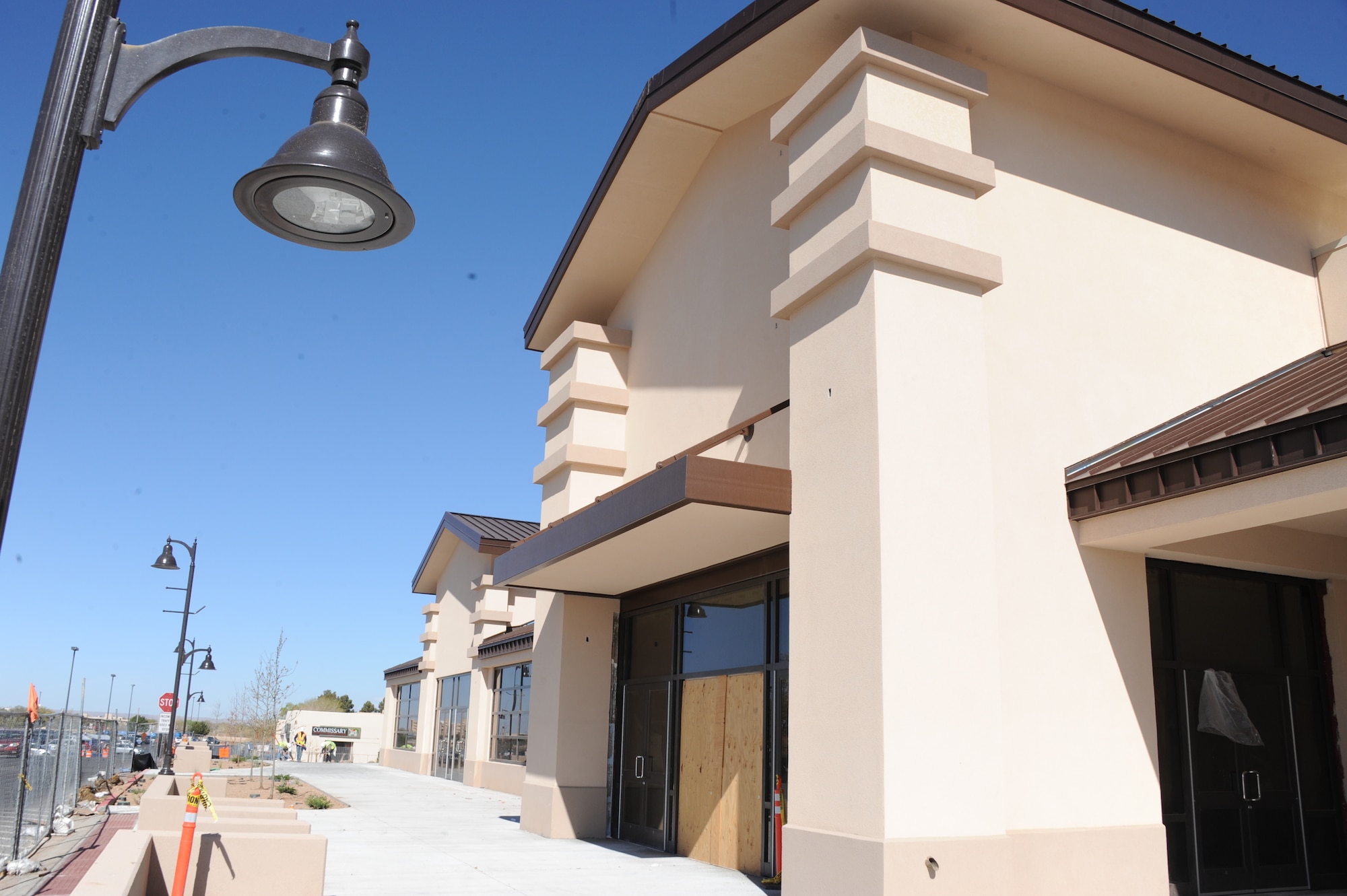 The new Exchange will be 25 percent larger than the current store, which was built in the 1970s.  The $15.5 million project is expected to be completed in late June. (Photo by Todd Berenger)
