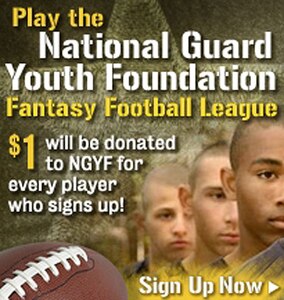 The National Guard Youth Foundation (NGYF) Fantasy Football League