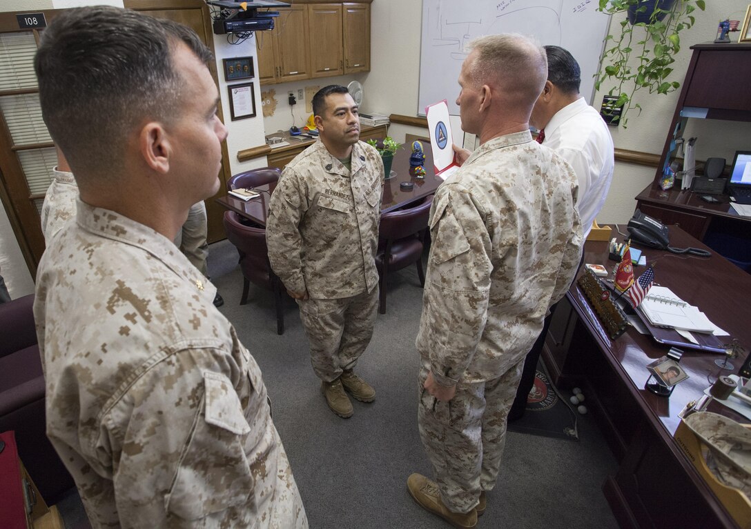 Marine Awarded for EcoConscious Recycling Efforts