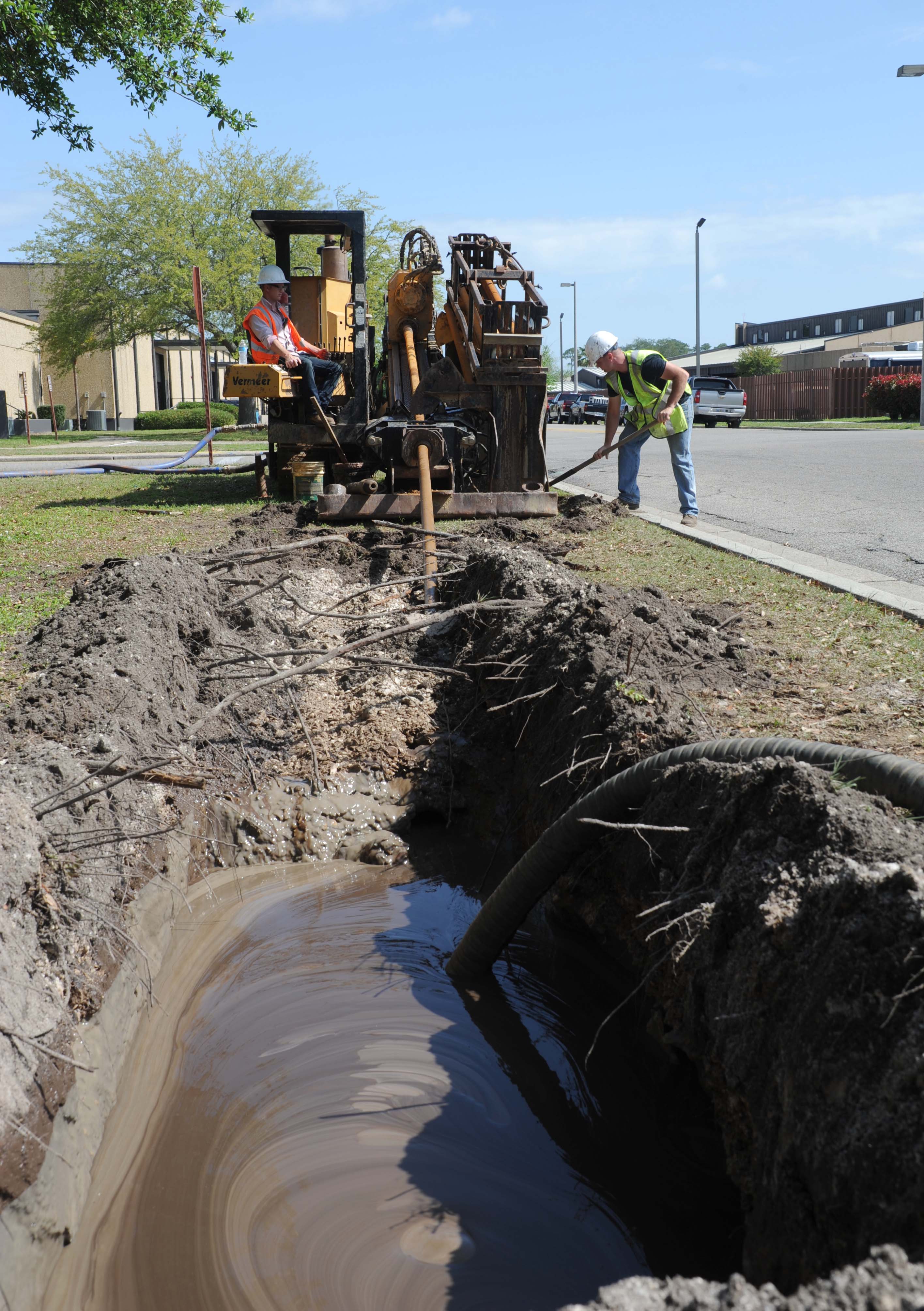 Keesler undergoes gas piping installation > Keesler Air Force Base > Article Display
