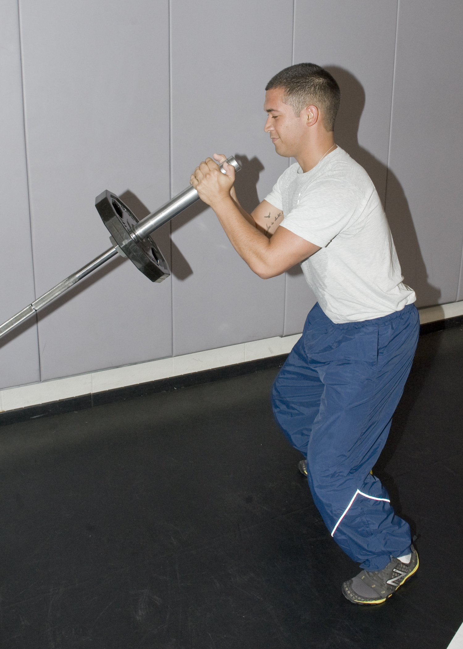 Exercise of the week Barbell jammers > Dyess Air Force Base > Display