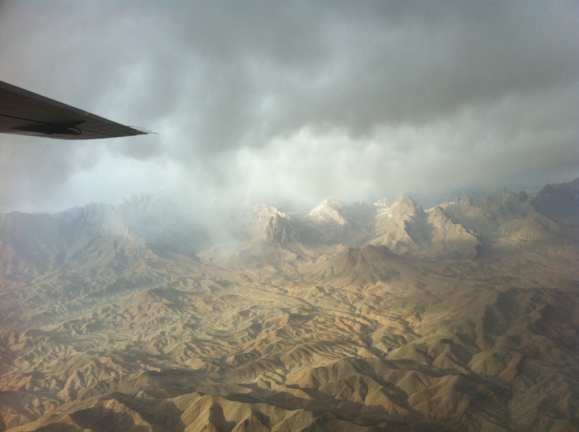 The unique landscape of Afghanistan is like a compressed accordion of land masses. The missions that the Afghan Air Force conducts everyday require expert flying skills. (U.S. Air Force photo/Capt. Agneta Murnan) 