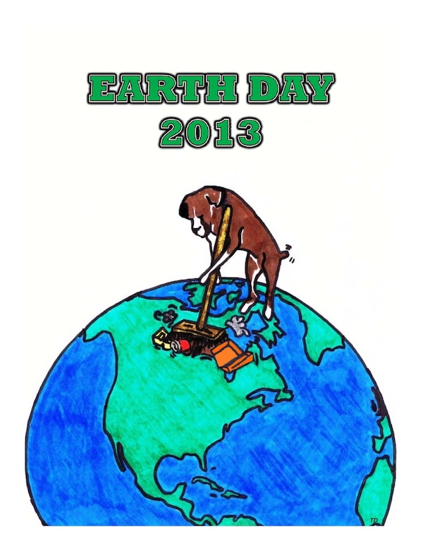 The Louisville District Environmental Branch hosted an Earth Day Contest for Visual Art and Poetry. This graphic by Todd Davis was an honorable mention for the visual art category. 