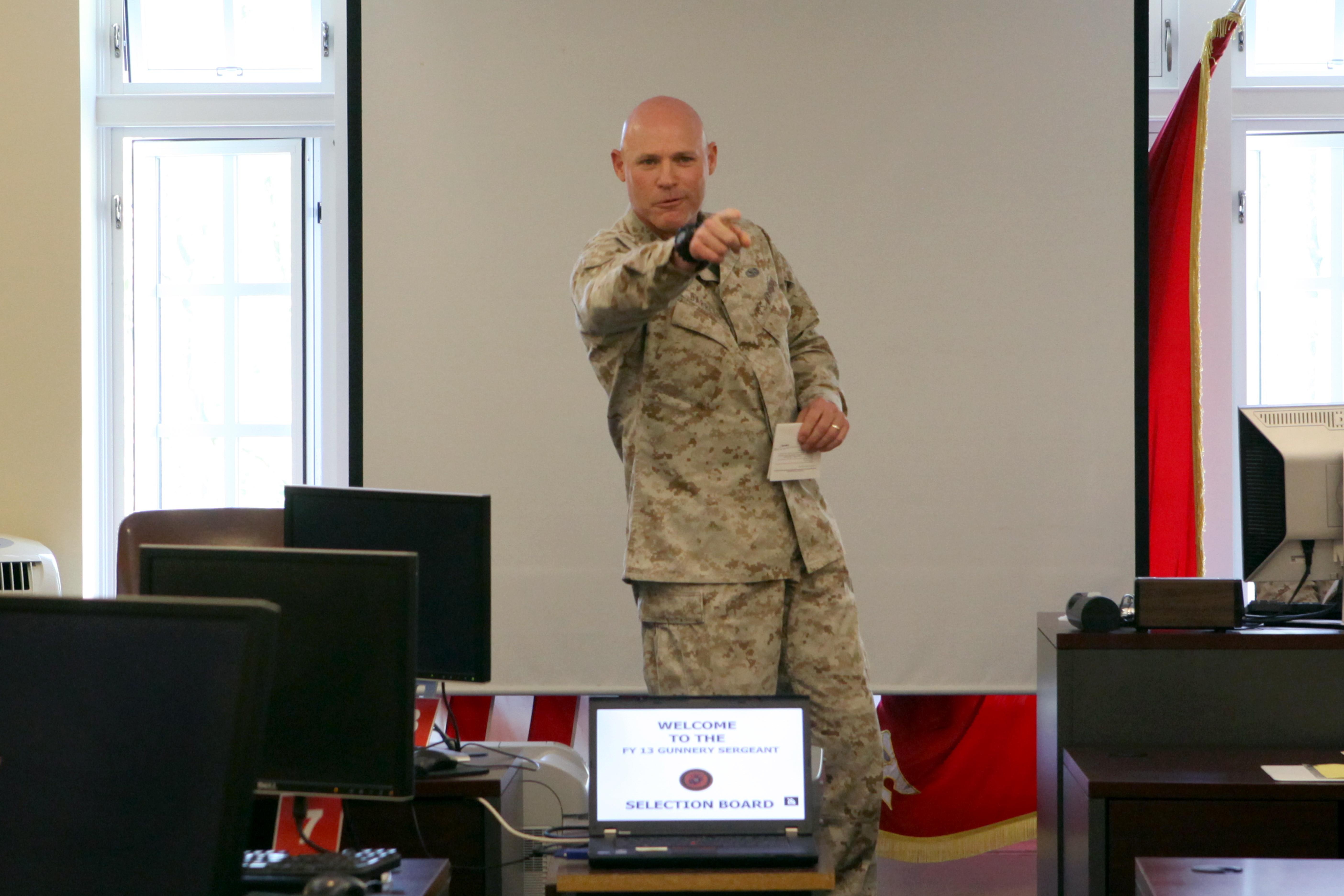 Fy23 Gunnery Sergeant Selection Board - vssy876