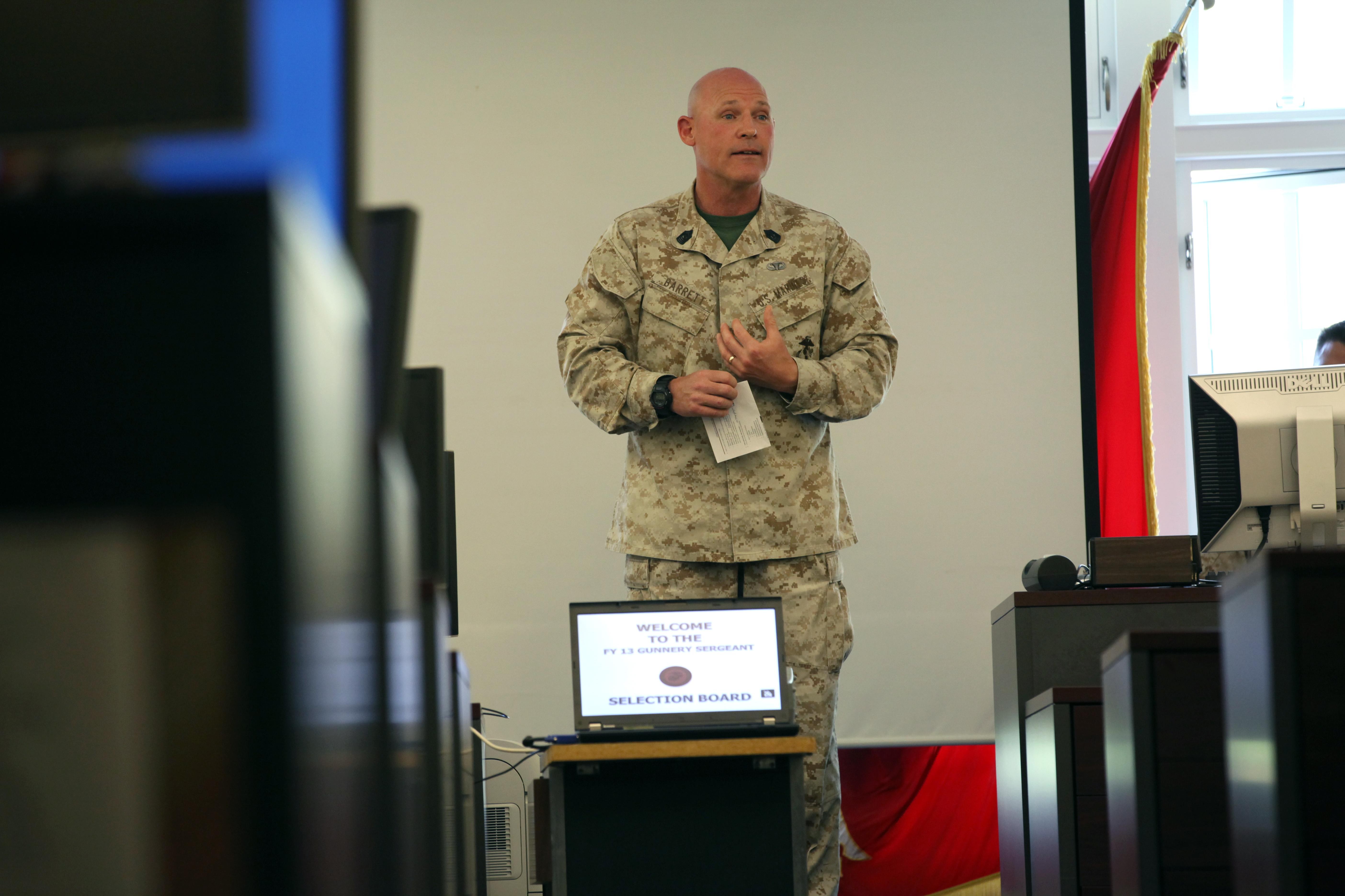Fy23 Gunnery Sergeant Selection Board - 7m6dtp7