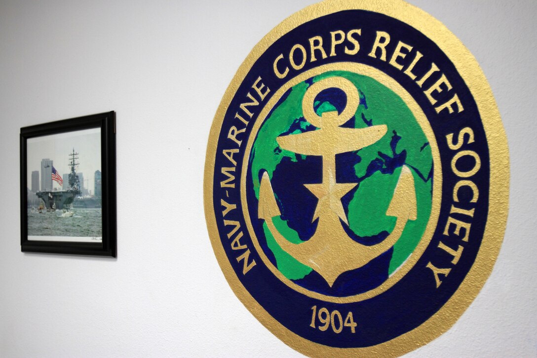 The Navy-Marine Corps Relief Society aboard Marine Corps Air Station Miramar, Calif., provides financial assistance to active-duty service members, as well as retirees and family members.