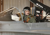 Major (Maj)"Rambo" Kirk Soroka Alert Force Commander (AFCDETCO) from 409 Squadron Cold Lake gives a last minute check before take off during a scramble of aircraft in support of Amalgam Dart. Image taken at 19 Wing Comox 409 Servicing
Image taken by MCpl Jo-Anne Verreault

