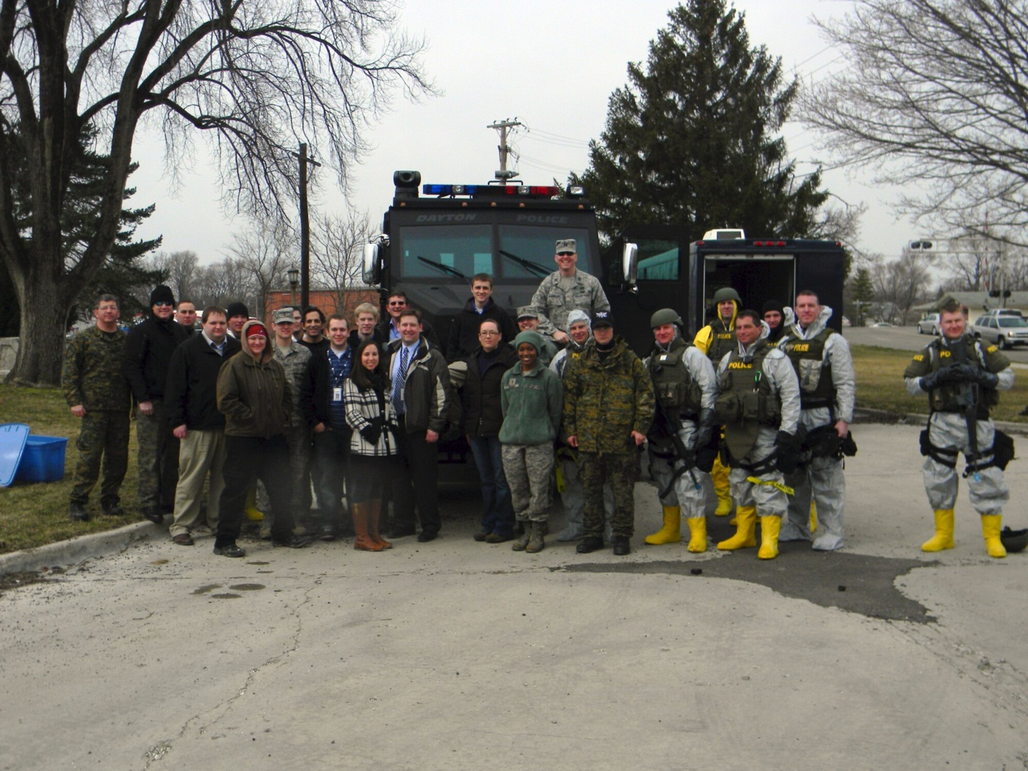 Live, Virtual, and Constructive (LVC) Sensor Integration and Data Fusion for Operations and Training (SIDFOT) team with area SWAT teams.