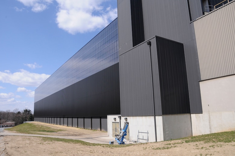 The U.S. Army Corps of Engineers installed 55,263 square feet of solar wall on the Defense Logistics Agency's Eastern Distribution Center in New Cumberland, Pa.