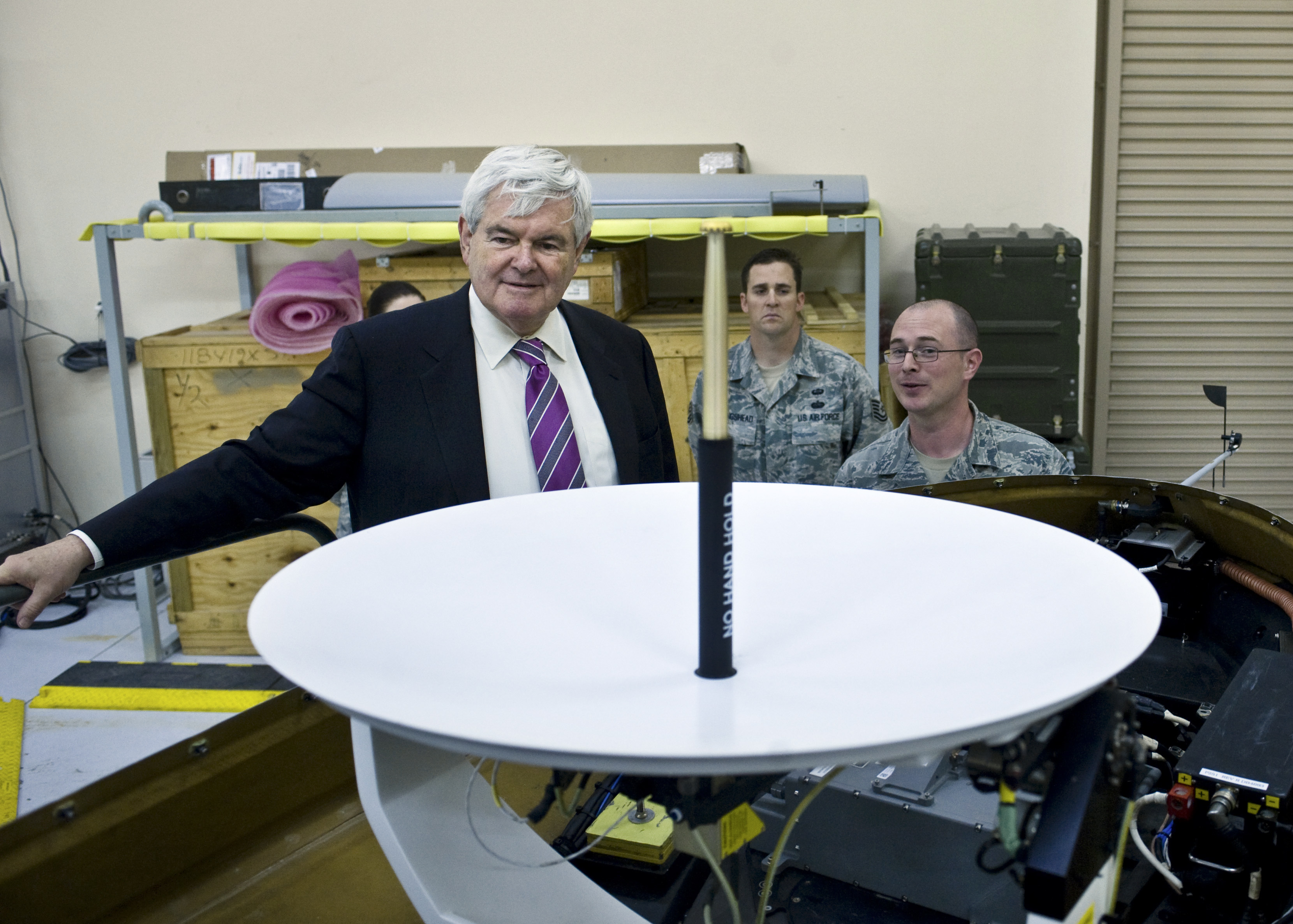 Former speaker of the house visits Nellis > Nellis Air Force Base