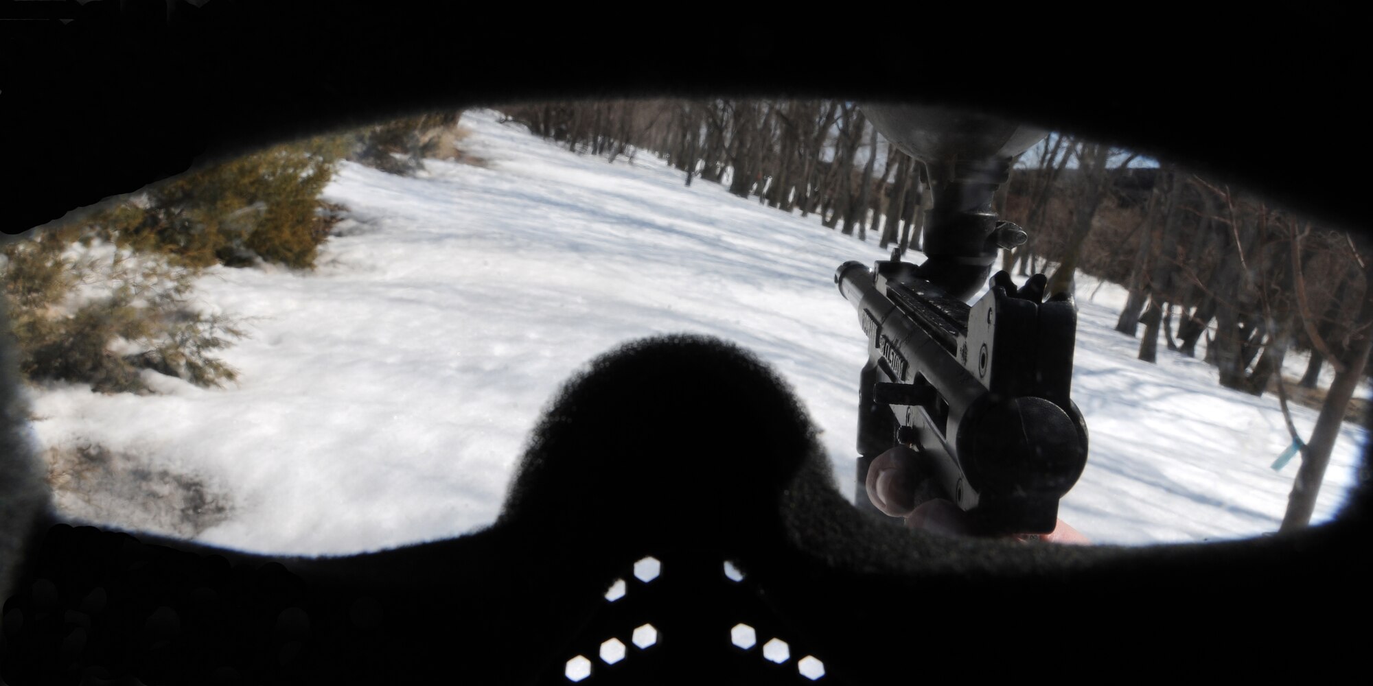 This is the view you could have if you sign up for the Armageddon Paintball War, hosted by the Airman’s Activity Center, on May 3, 2013, from 1 p.m. to 6 p.m. at Grand Forks Air Force Base, N.D.  (U.S. Air Force photo/Airman 1st Class Ashley Nicole Taylor) 