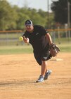 Pitcher Brett Cannon Michael Richardson has helped the 802nd Force Support Squadron to 3-0 start in American League play this season. He's among a few returning players from the squadron's previous Joint Base San Antonio softball championship teams.