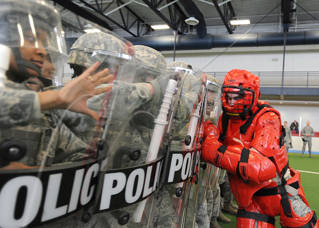 Security Forces Training at Grand Forks AFB