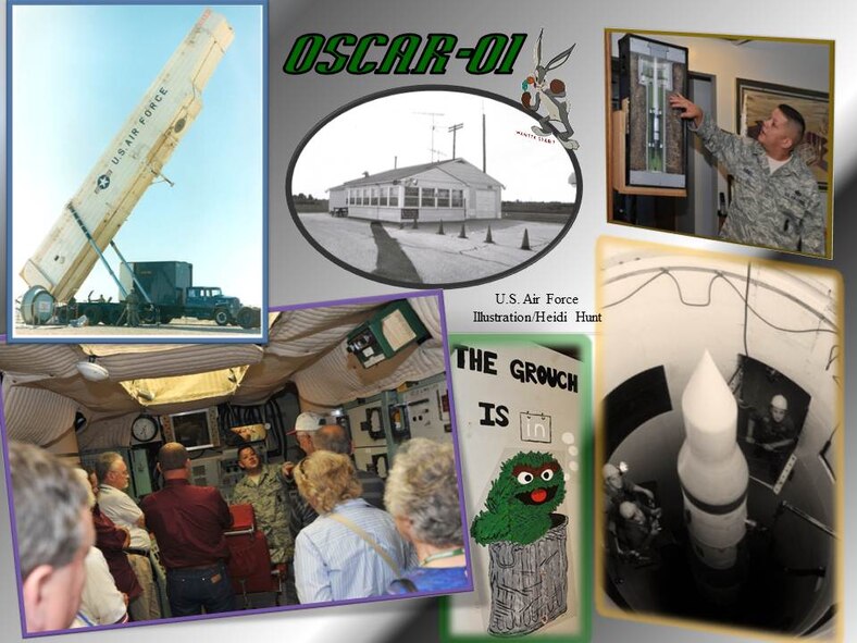 WHITEMAN AIR FORCE BASE, Mo. -- Whether it’s the 509th Bomb Wing or the 351st Strategic Missile Wing, supporting a deterrent mission has always been part of the Whiteman mission, vision and values.When custody of Oscar-01 was passed to the 509th Bomb Wing in July 1995, it instilled Whiteman’s unique capabilities in every Airman who set foot on the installation. (U.S. Air Force Illustration by Heidi Hunt/Released)