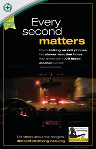 According to the National Highway Traffic Safety Administration, 2,221 people were killed in crashes involving a distracted driver in 2011, and an additional 387,000 people were injured. (Courtesy)