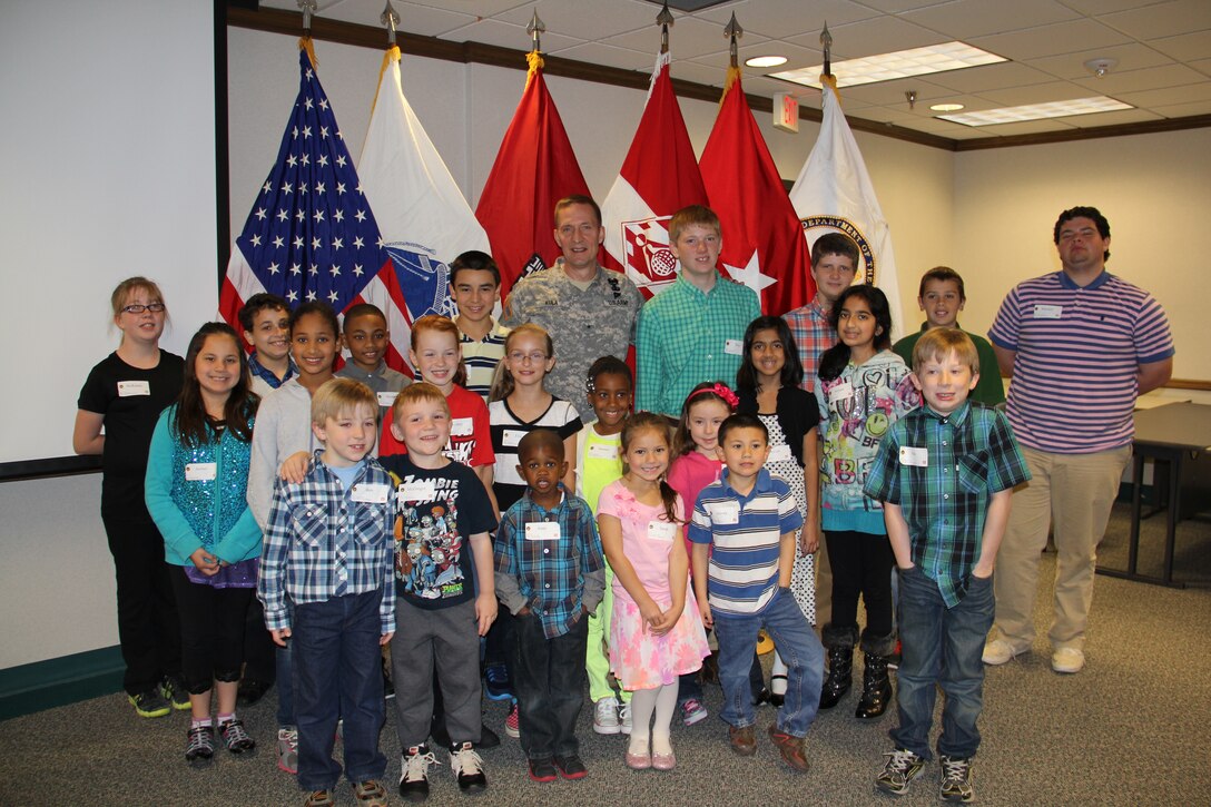 More than 20 children ages 5-16 attended the Southwestern Division Take Your Sons and Daughters to Work Day Aprl 25 at the Division headquarters in Dallas. The children were split up by age group and participated in learning activites to teach them about various aspects of being an engineer