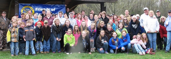 Over 100 volunteers helped with the 2013 Raystown Lake Cleanup Day.