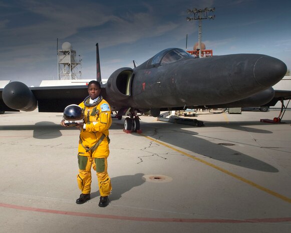 Lt. Col. Merryl Tengesdal, currently stationed at the North American Aerospace Defense Command and U.S. Northern Command, was the first African American woman to fly the U-2 reconnaissance plane. 